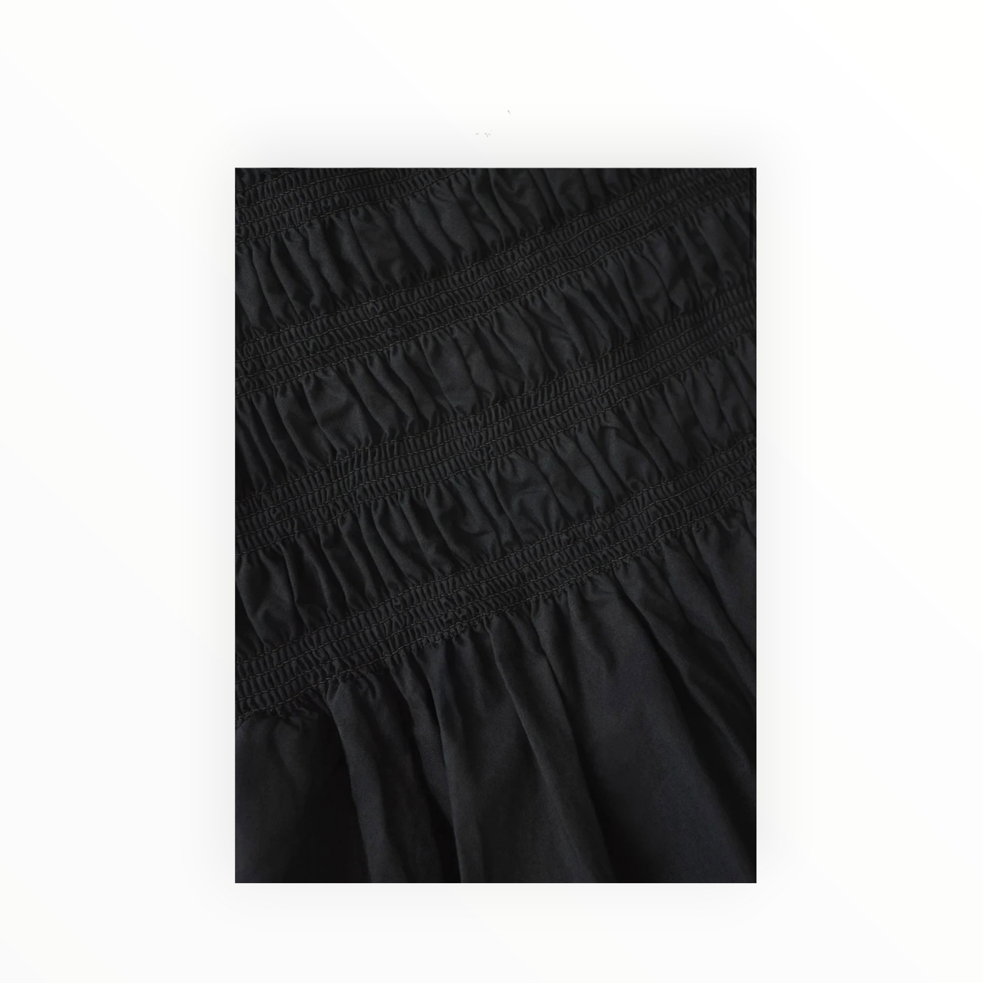 Z Supply Cornelia Poplin Maxi Dress - Black