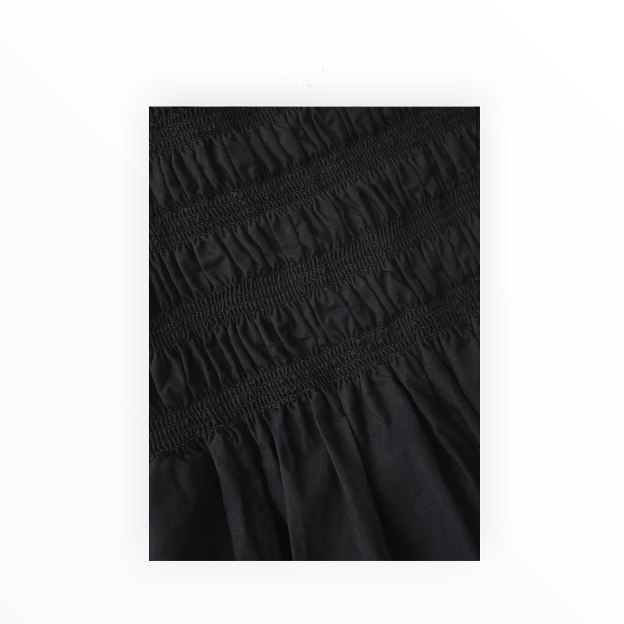 Z Supply Cornelia Poplin Maxi Dress - Black