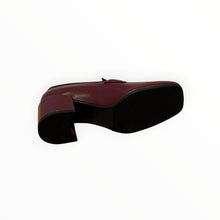 Halmanera Cecil 21 Patent Leather Pump - Mahogany