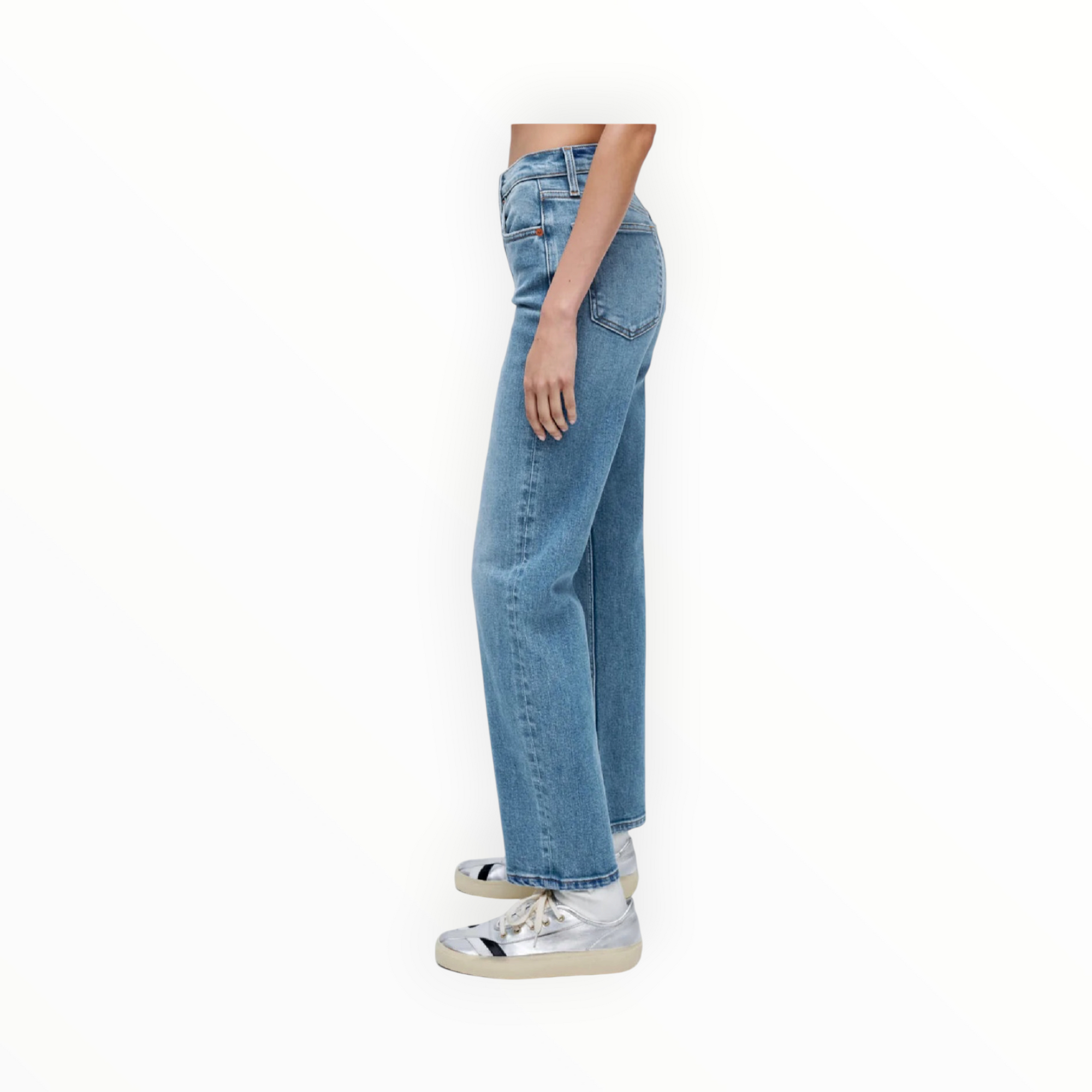Re/Done 70's Stove Pipe - Classic Faded Blue