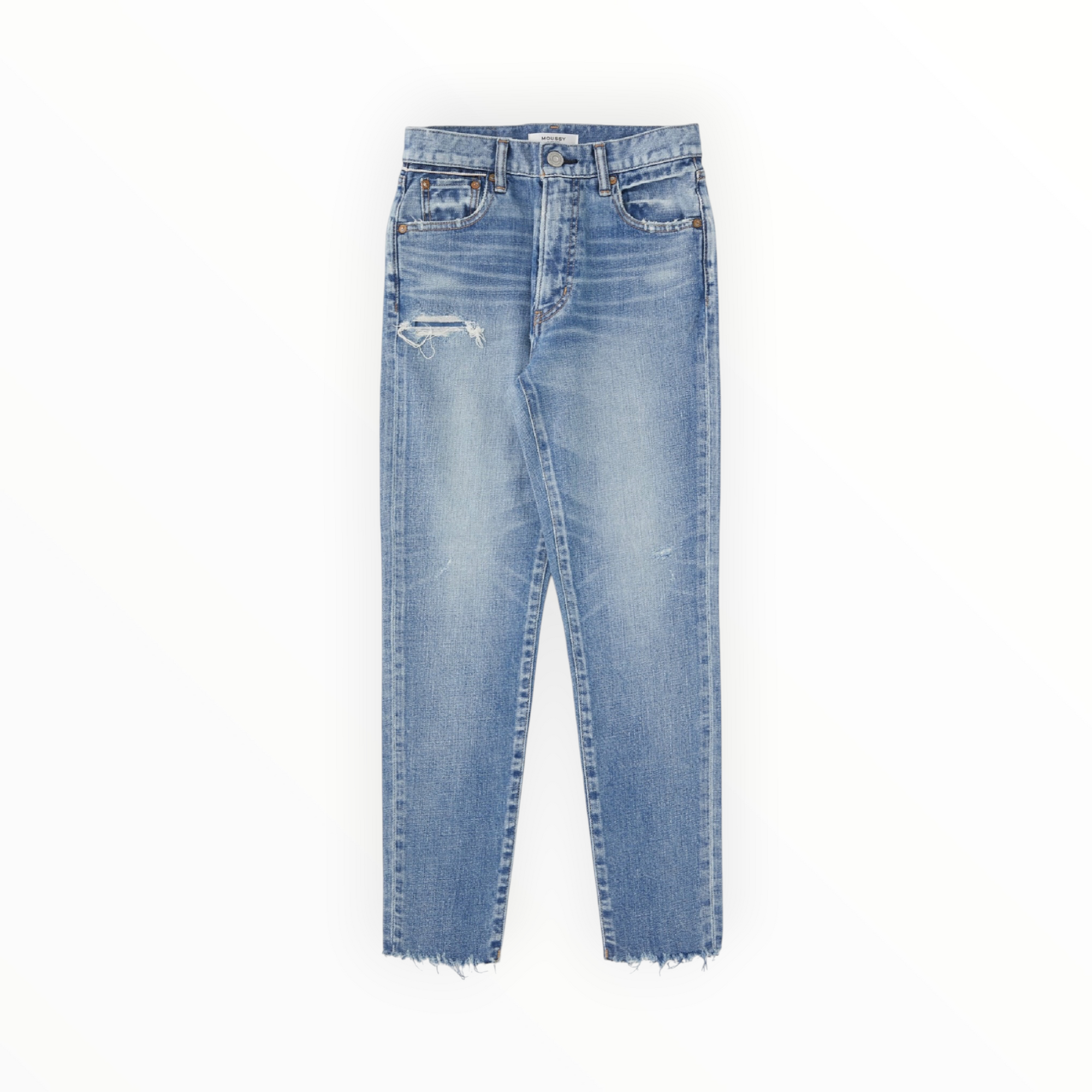 Moussy Vintage Hammond Skinny Jeans - Blue