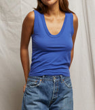 perfectwhitetee Khara Tank - Violet Blue