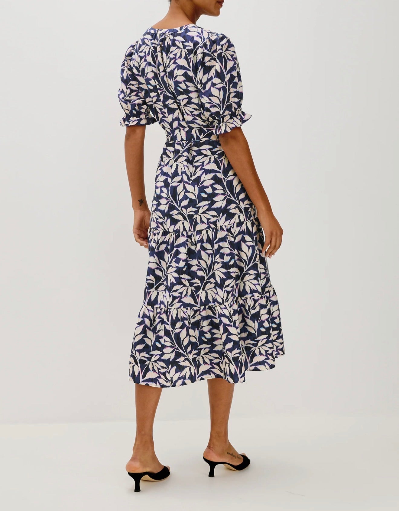 Rails Eliana Dress - Navy Vines