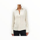rag & bone Venus Popover Blouse - Ivory