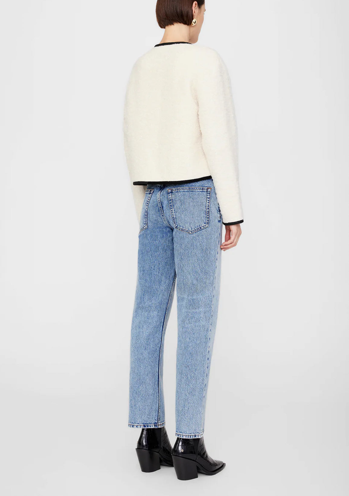 Anine Bing Logan Jacket - Ivory