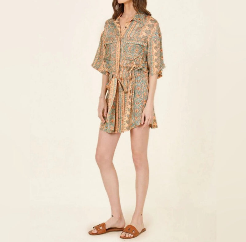 Omika Carla Mini Dress - Salania Sorbet