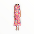 Banjanan Hannah Dress - Ikat Floral Spice