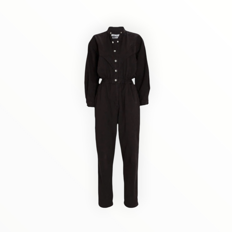 Overlover Montana Twill Jumpsuit - Cool Black