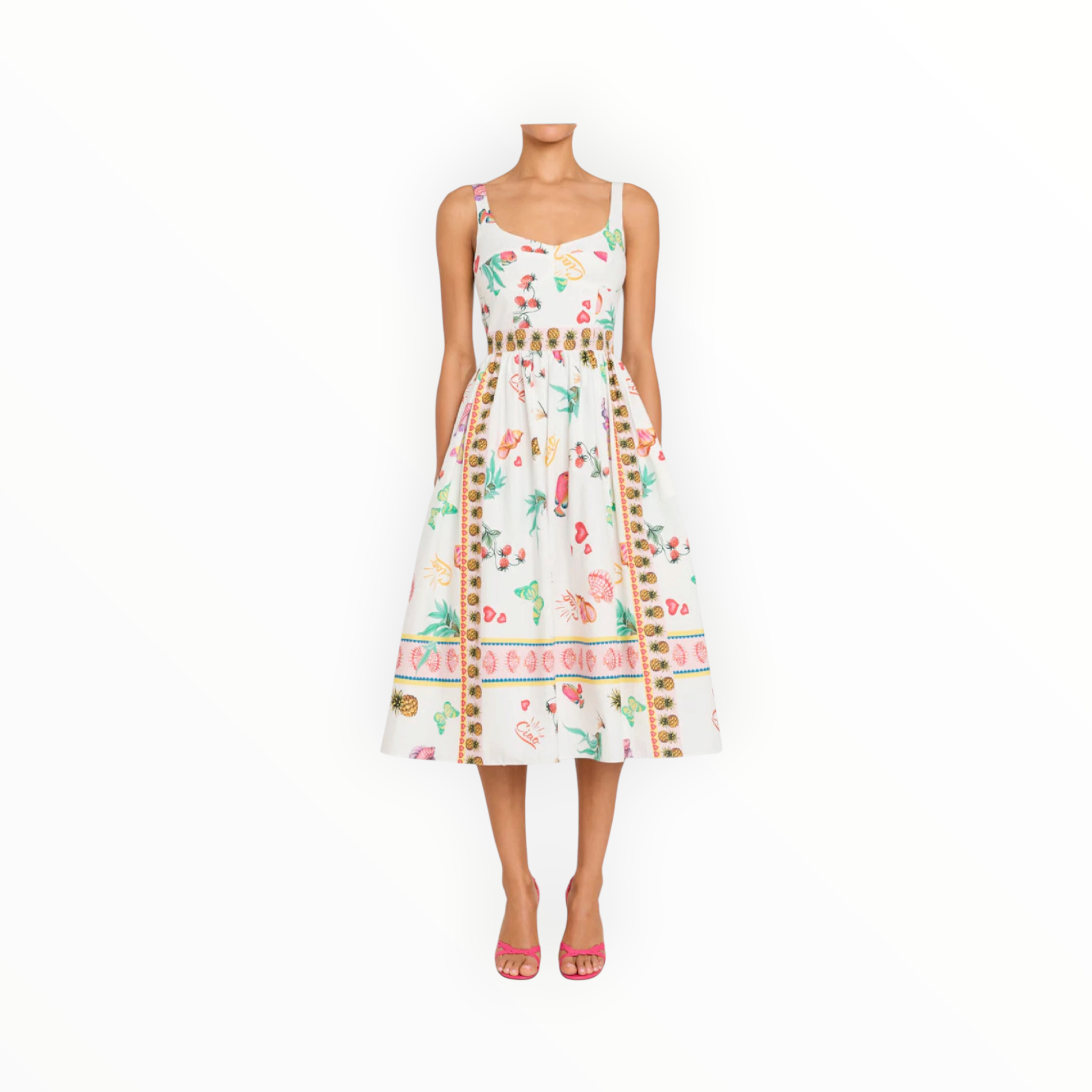 Amanda Uprichard Santorini Dress - Postcard
