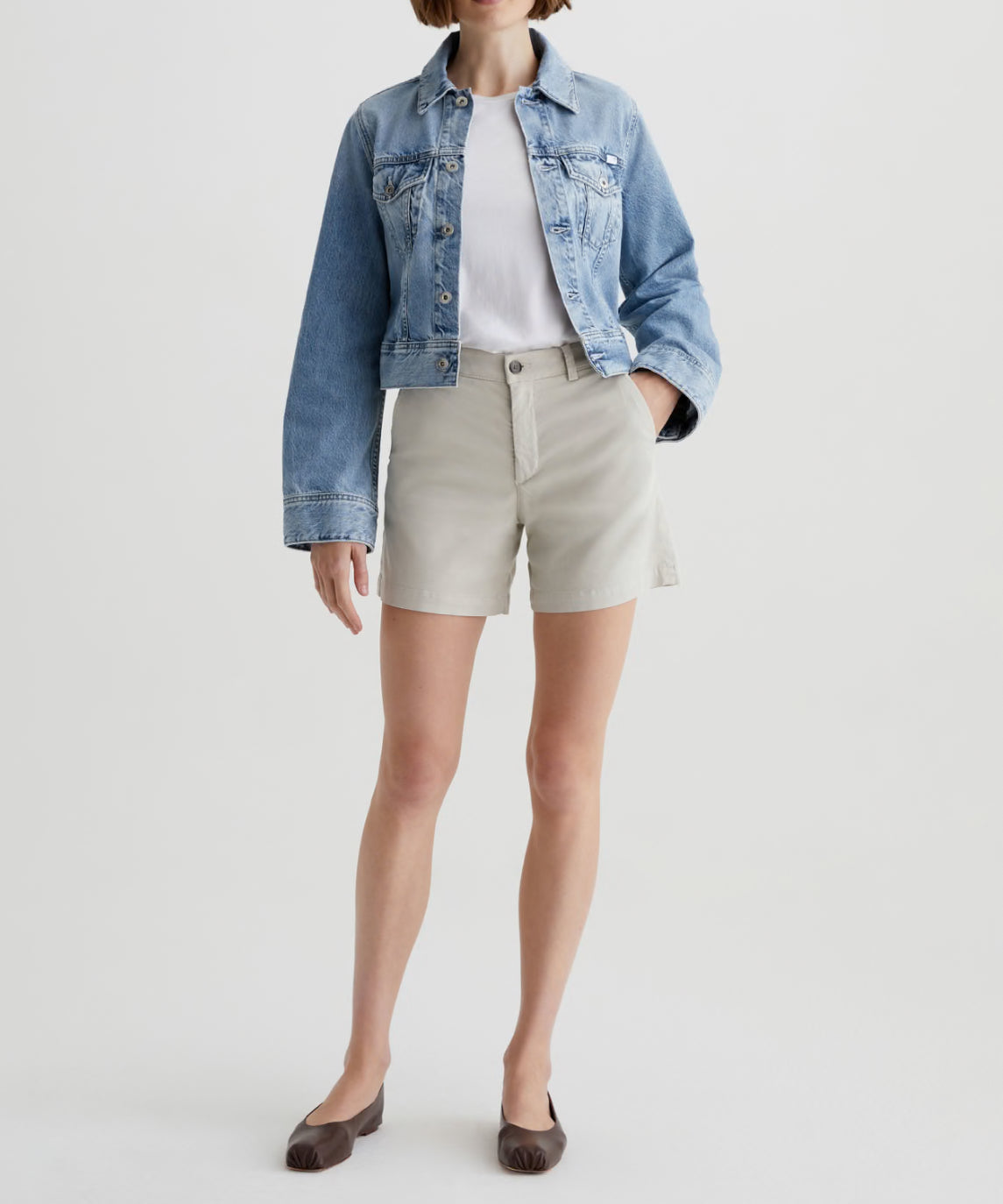 AG Jeans Jude Chino Short - Pumice