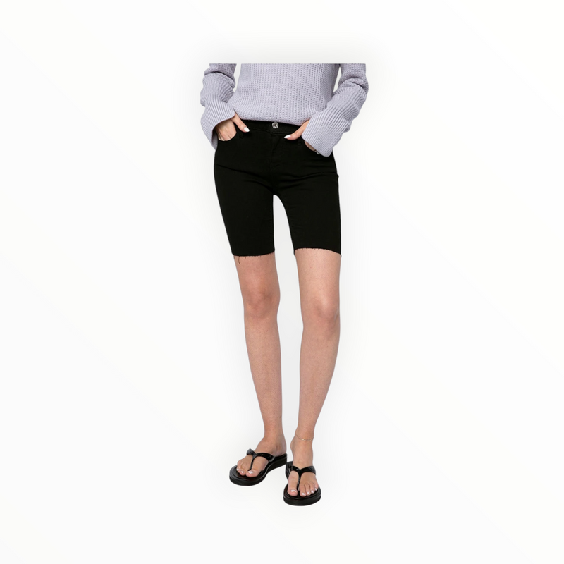 RtA Toure Mid Rise Bike Short - Max Black