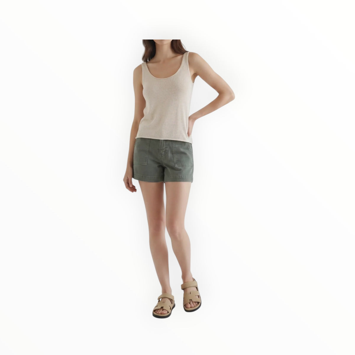 Z Supply Perch Sweater Tank - Cloud