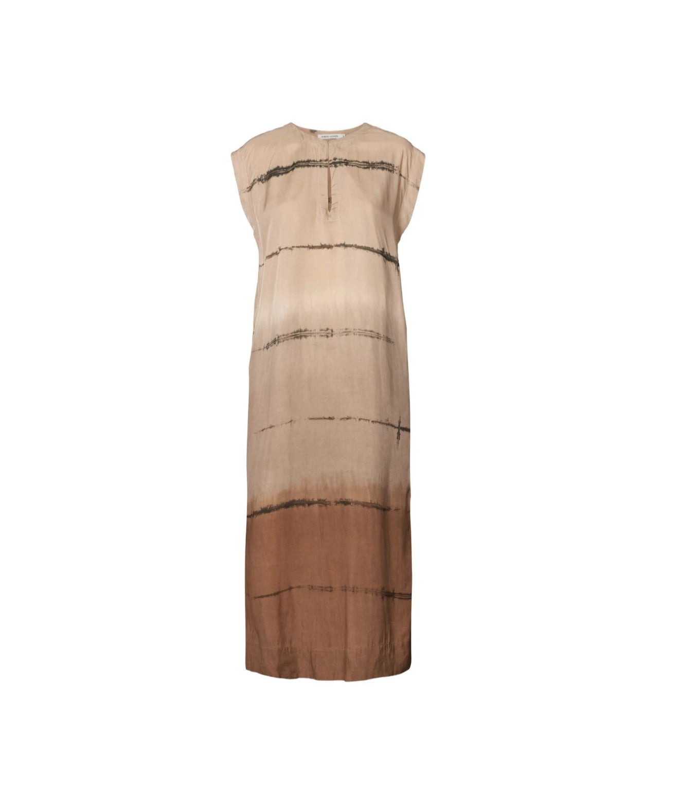 Rabens Saloner Lecia Nuance Dress - Chocolate Combo