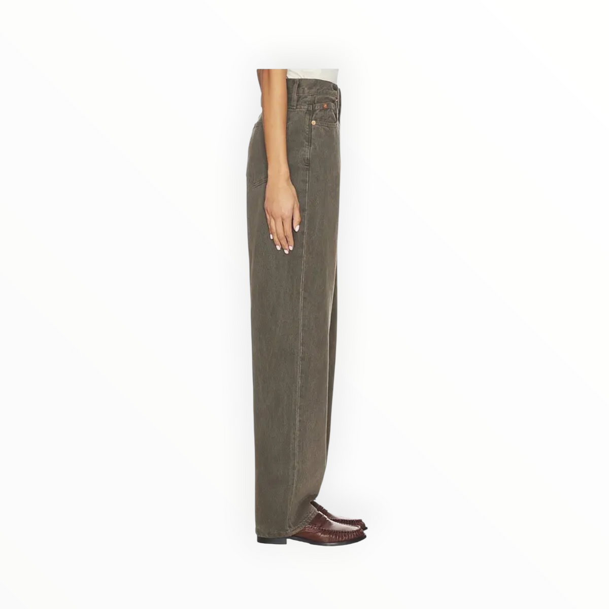 SLVRLAKE Ella Relaxed Curved Jean - Keystone Mountain