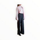 forte_forte Silk Satin Crater Blouse - Rose