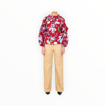 Christy Lynn Noella Blouse - Crimson Fleur
