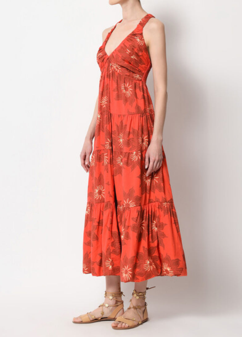Omika Sorrento Maxi Dress - Mara Poppy