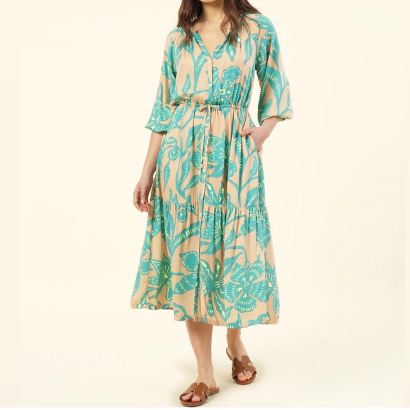 Omika Emerson Midi Dress - Lia Tropic