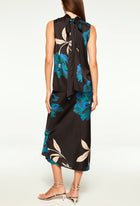 MISA Luka Top - Nightshade Flora Satin