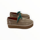 DE SIENA Beaver Lace-Up Shoes - Suede Taupe
