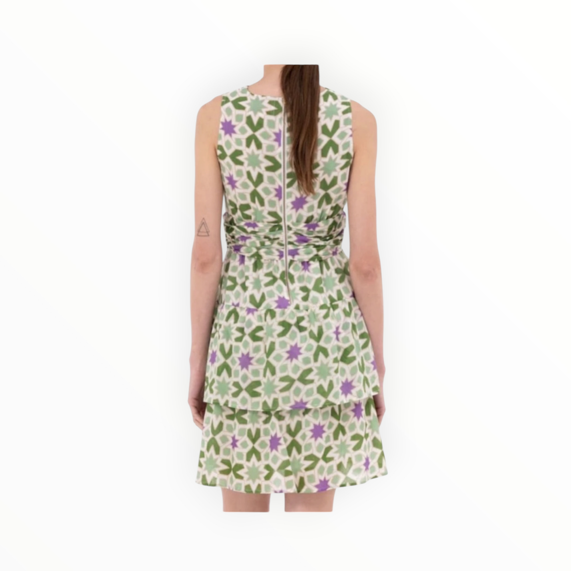 Banjanan Donna Dress - Star Gazer Jade