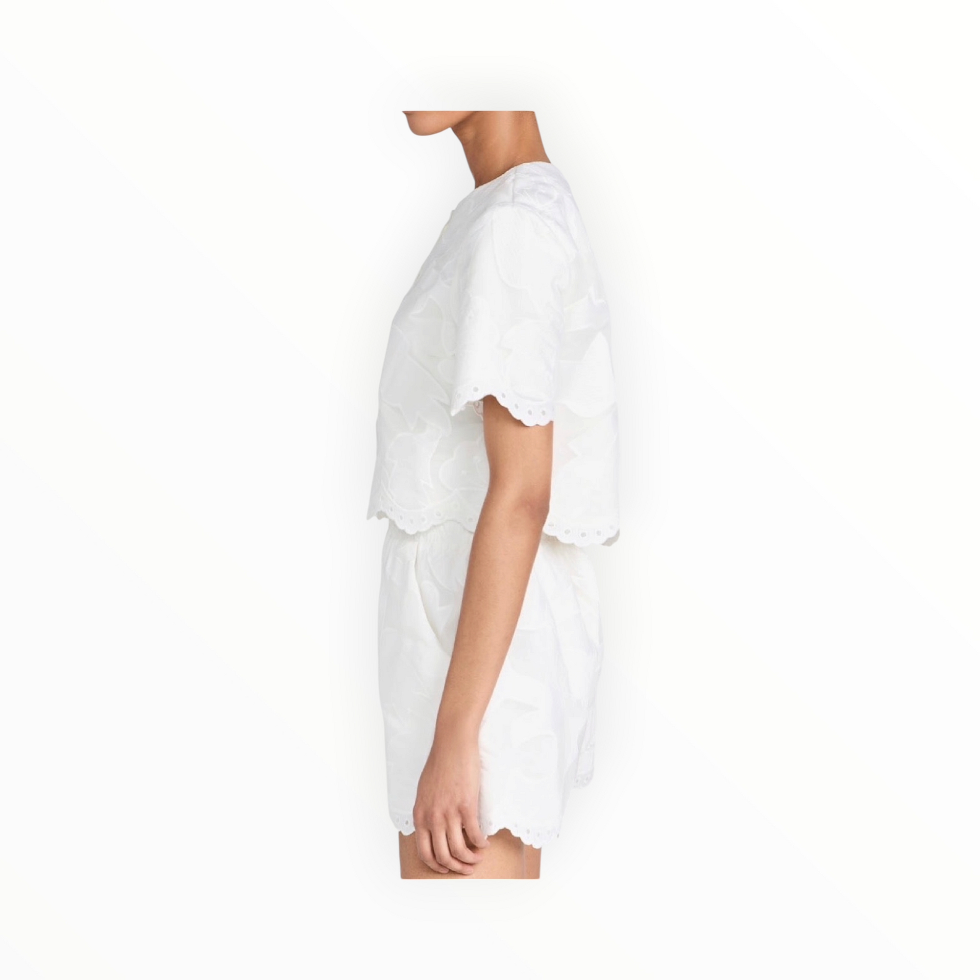 Amanda Uprichard Finley Top - White