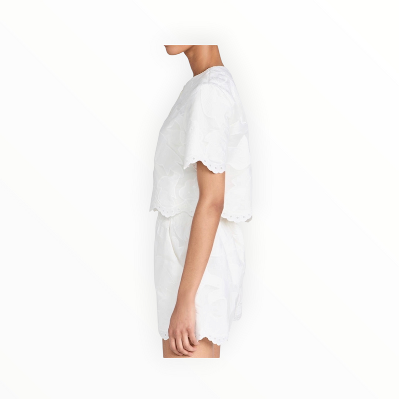 Amanda Uprichard Finley Top - White