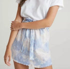 Bella Dahl Belted Galaxy Tie Dye Skirt