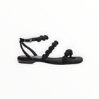 ASH Regy Pompom Sandal - Black