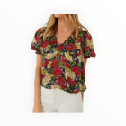 The Great. The Ponder Top - Hidden Garden Floral