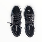 Gabor 93761-97 High Top Sneaker - Black Patent