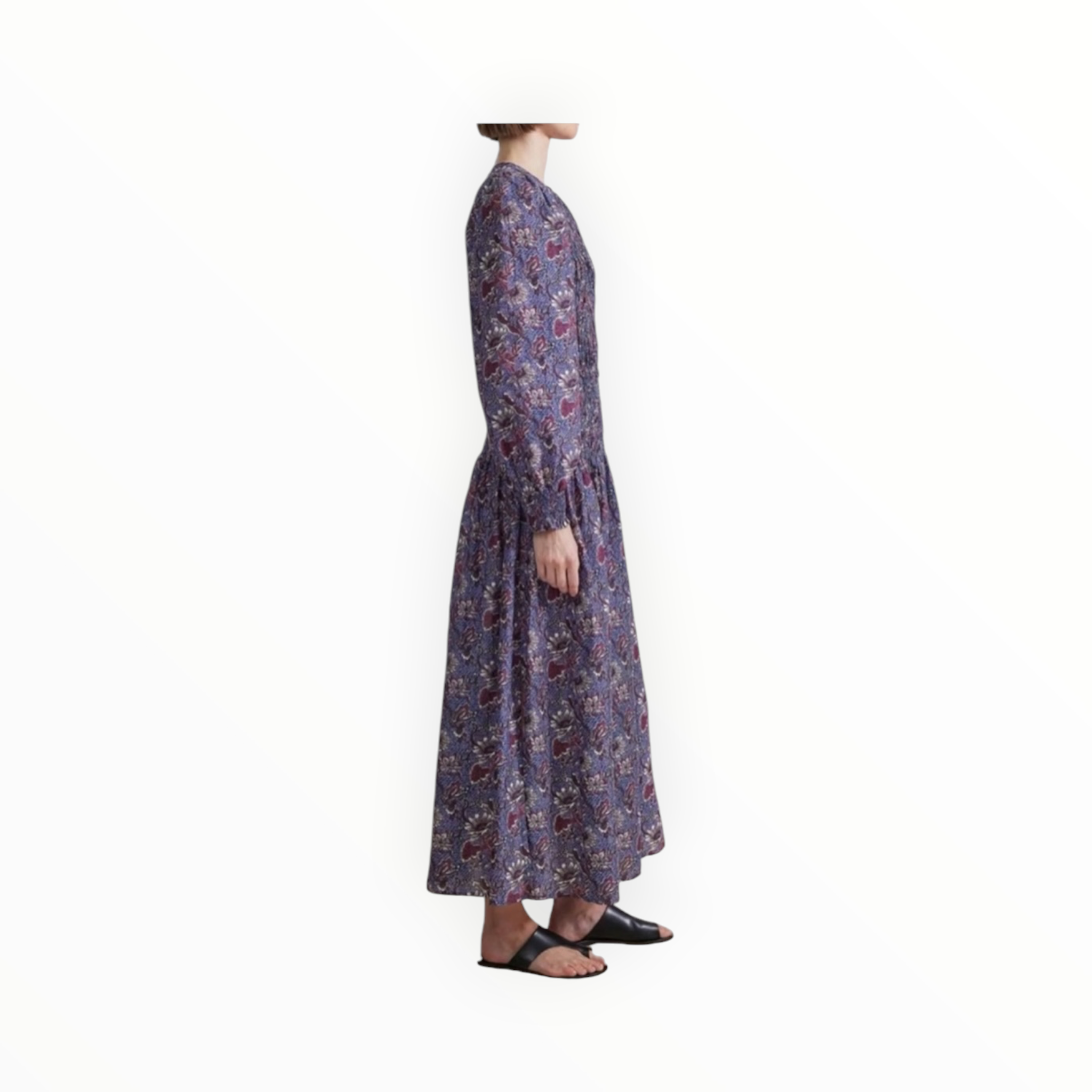 Apiece Apart Tuva Maxi Dress - Dutch Floral