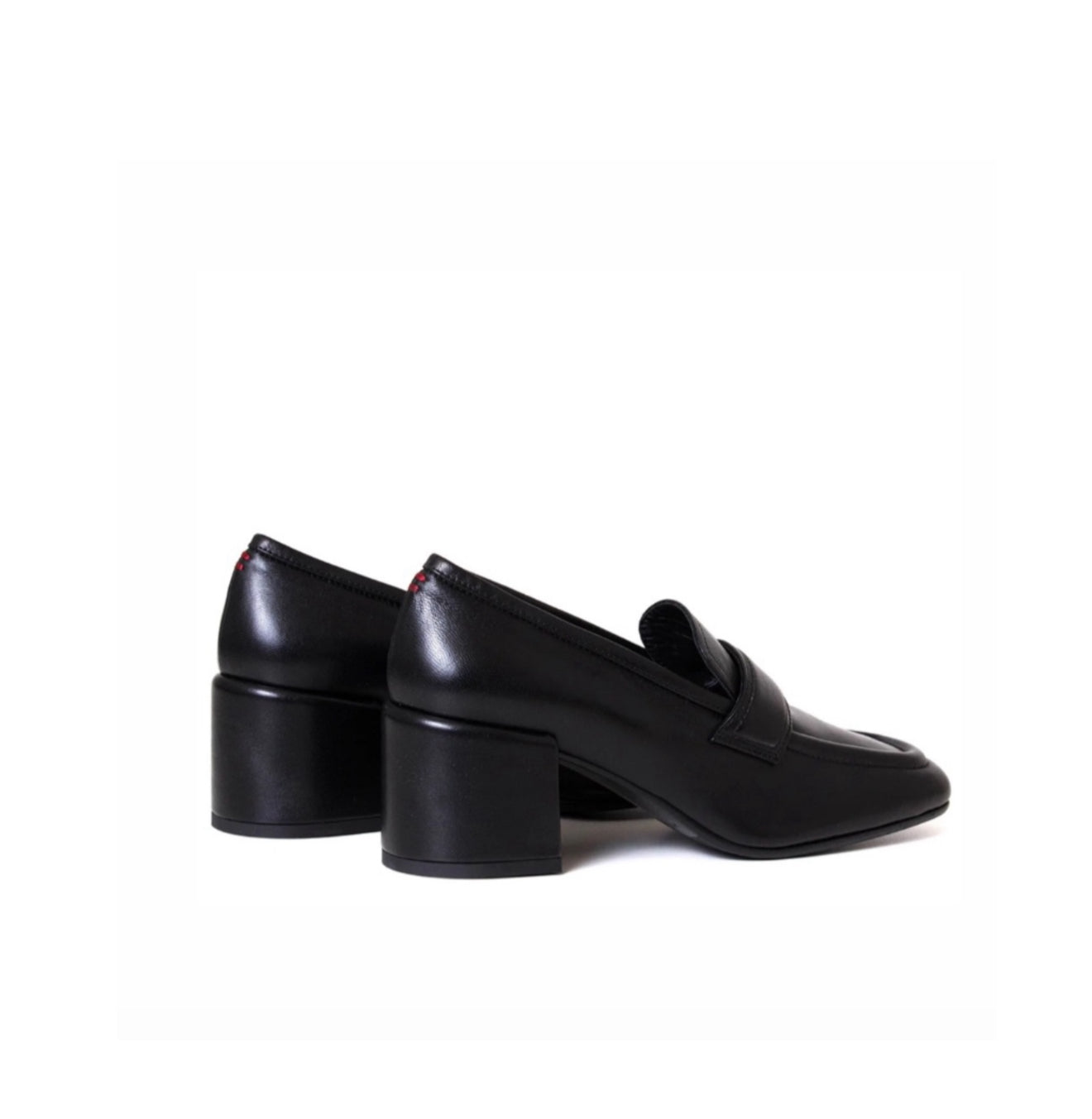 Halmanera Cecil 21 Leather Pump - Baron Nero