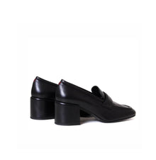 Halmanera Cecil 21 Leather Pump - Baron Nero