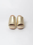 Huma Blanco Katlyn Clog - Gold