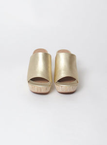 Huma Blanco Katlyn Clog - Gold