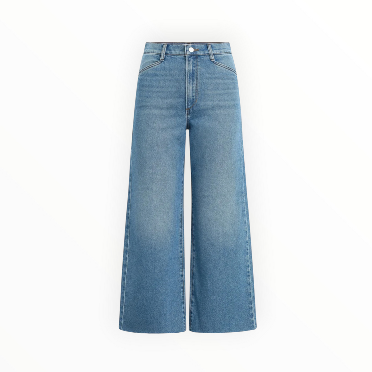 Favorite Daughter Mischa Super High Rise Wide Leg Ankle - Rio