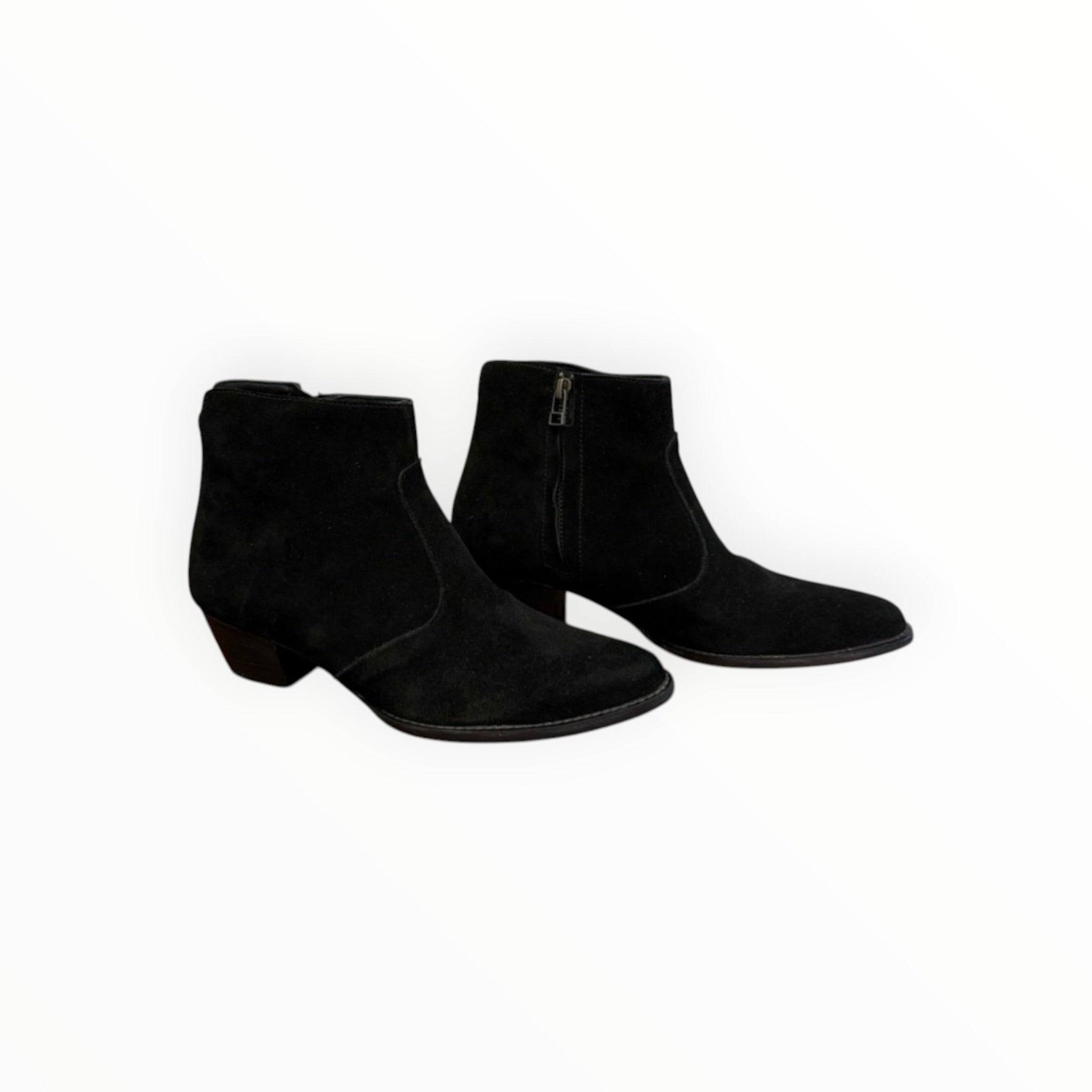 Esquival Suede Jane Suede Boot - Black