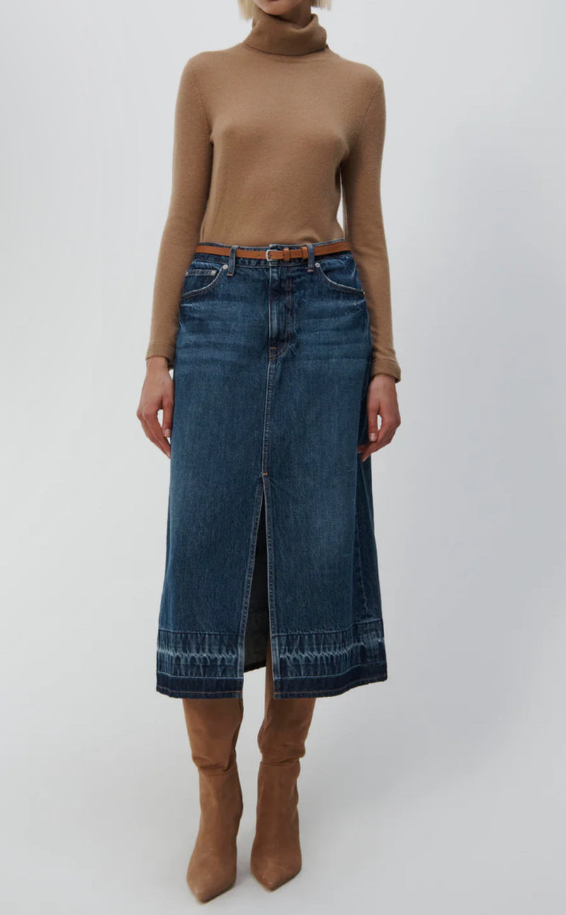 SIMKHAI Della Skirt - Coronado