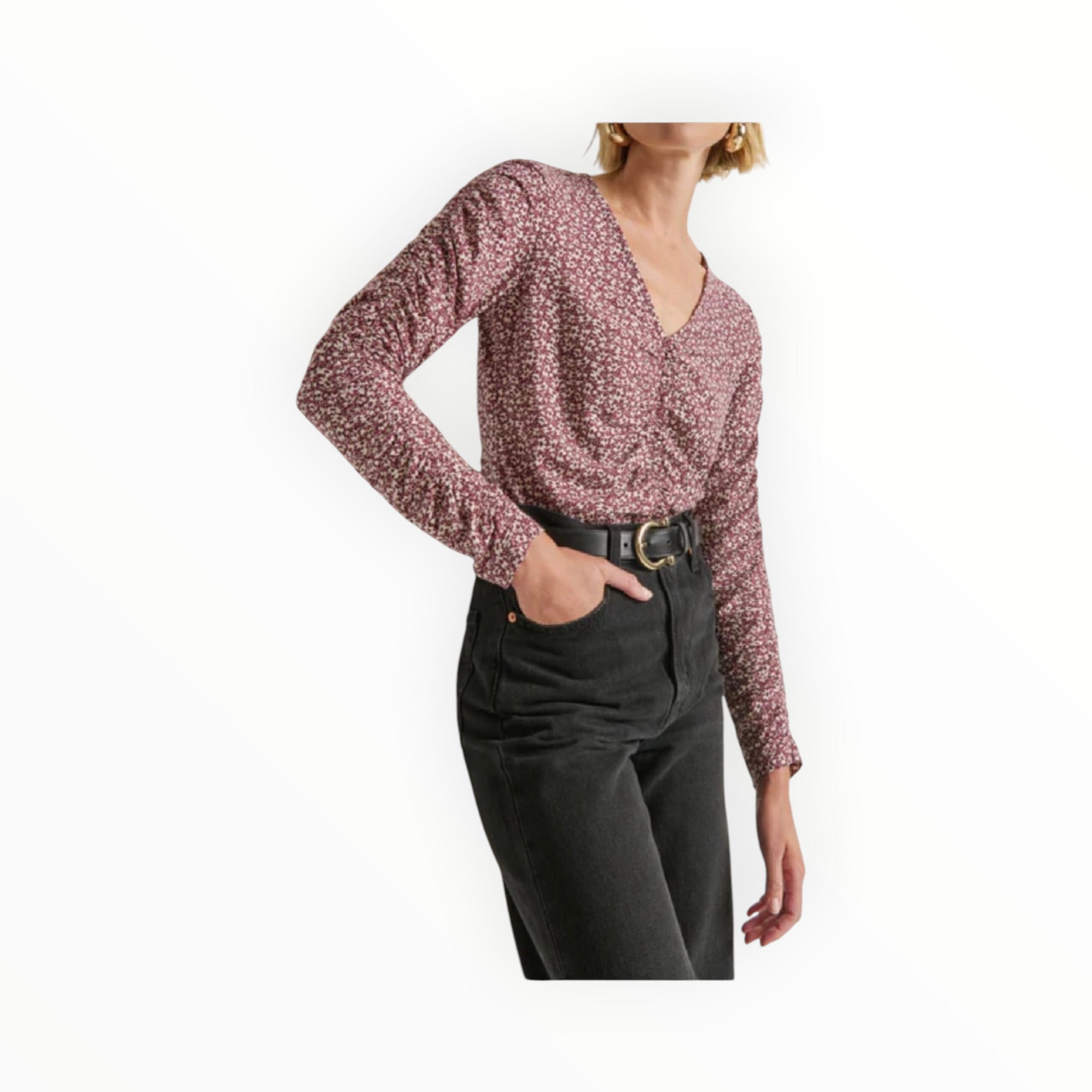 Nation Ltd Colette Tee - Winter Floral