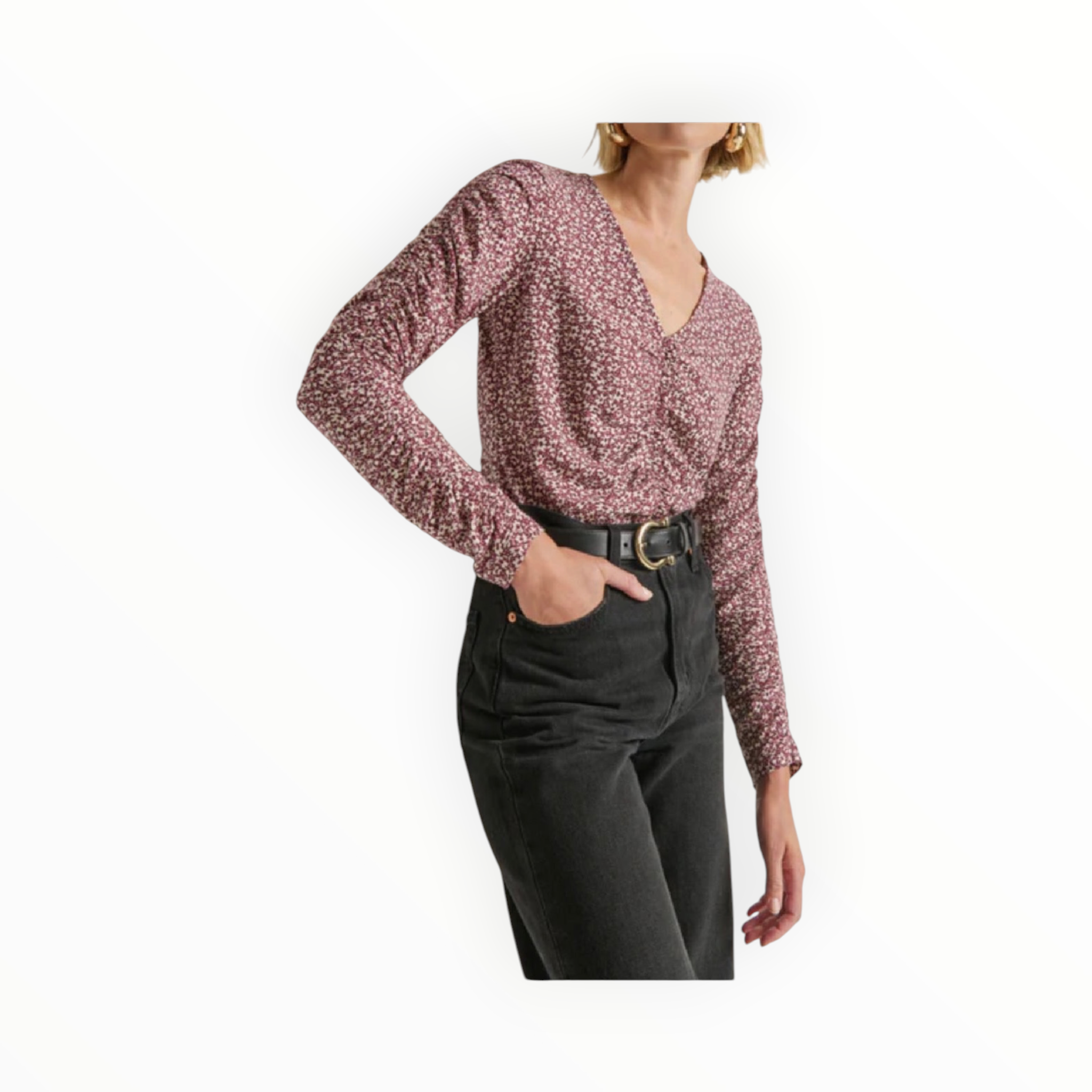 Nation Ltd Colette Tee - Winter Floral