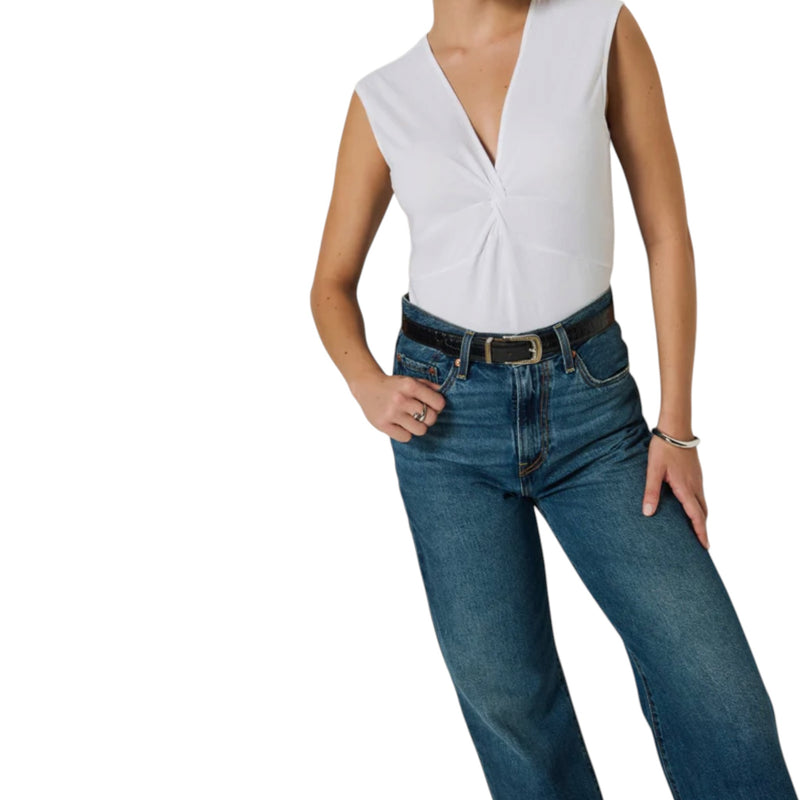 Nation Ltd Shelley Twist Top - White