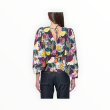Adelyn Rae Esmaire Peplum Blouse - Multi Floral