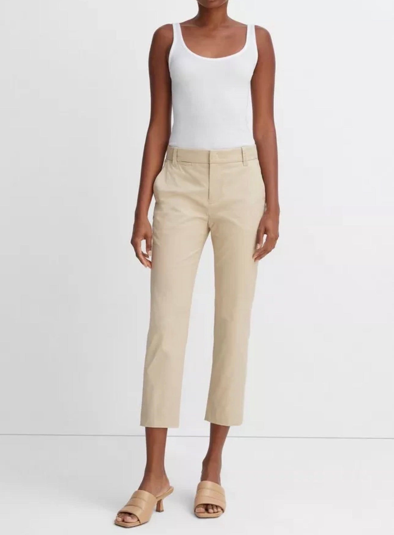 Vince Classic Chino Pant - Latte