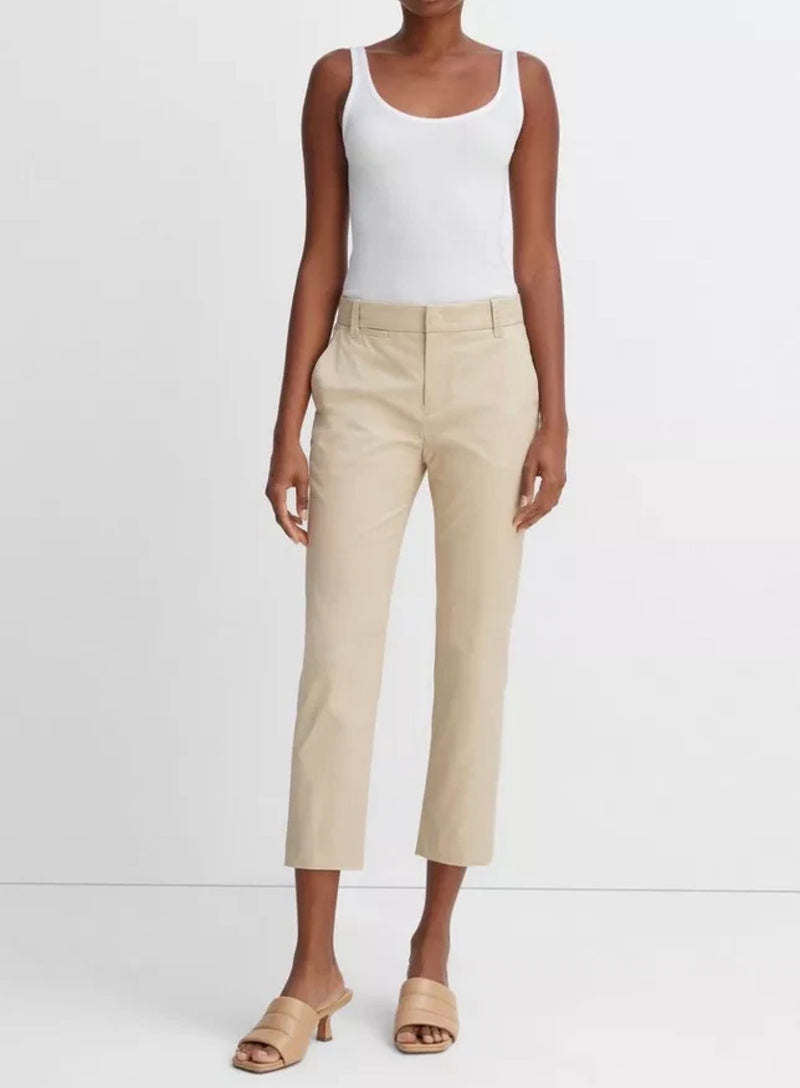 Vince Classic Chino Pant - Latte