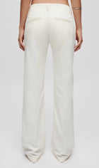 Re/Done Mid Rise Flared Touser - Ivory