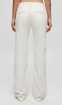 Re/Done Mid Rise Flared Touser - Ivory