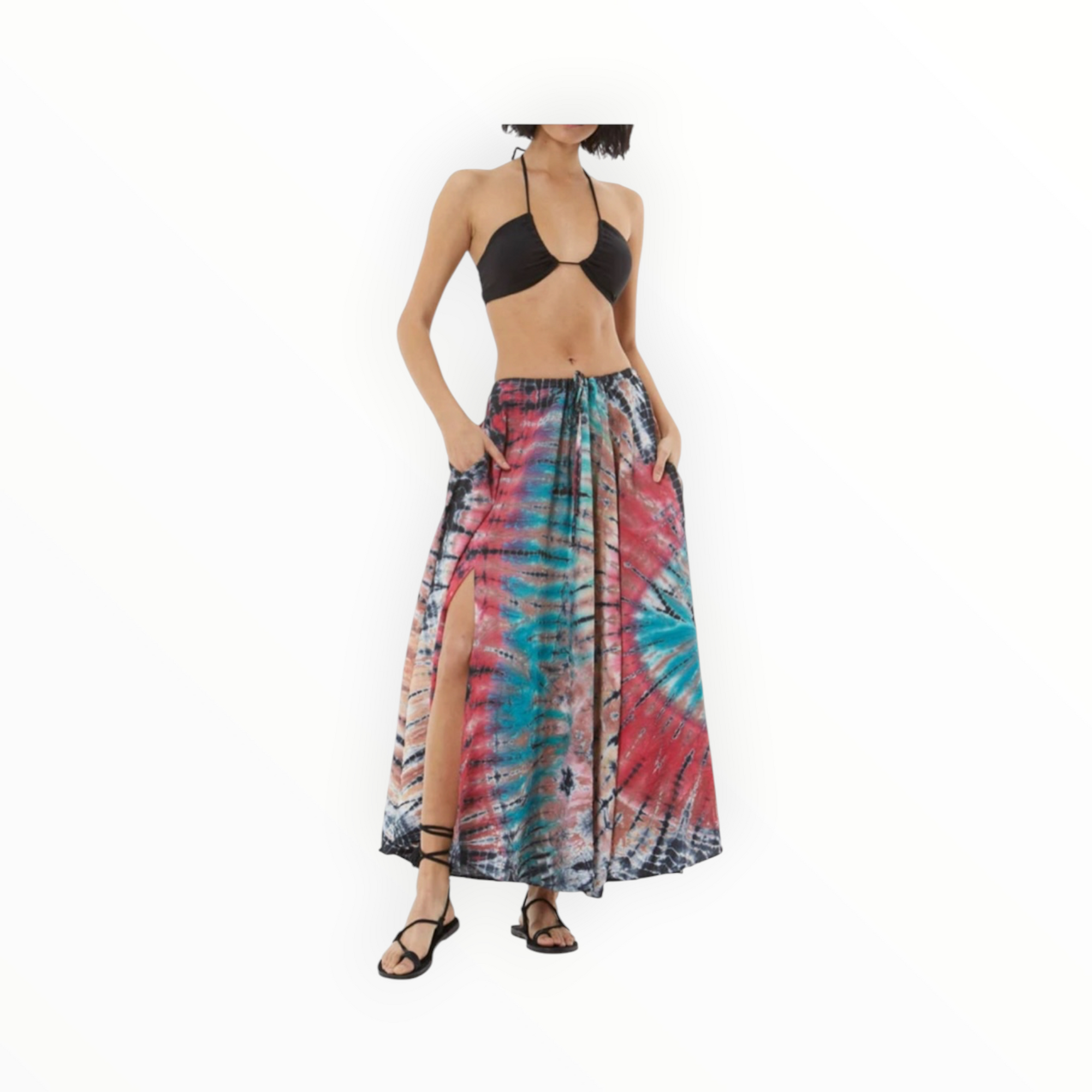 young fabulous & broke Monty Skirt - Verdigris Tropic Wash