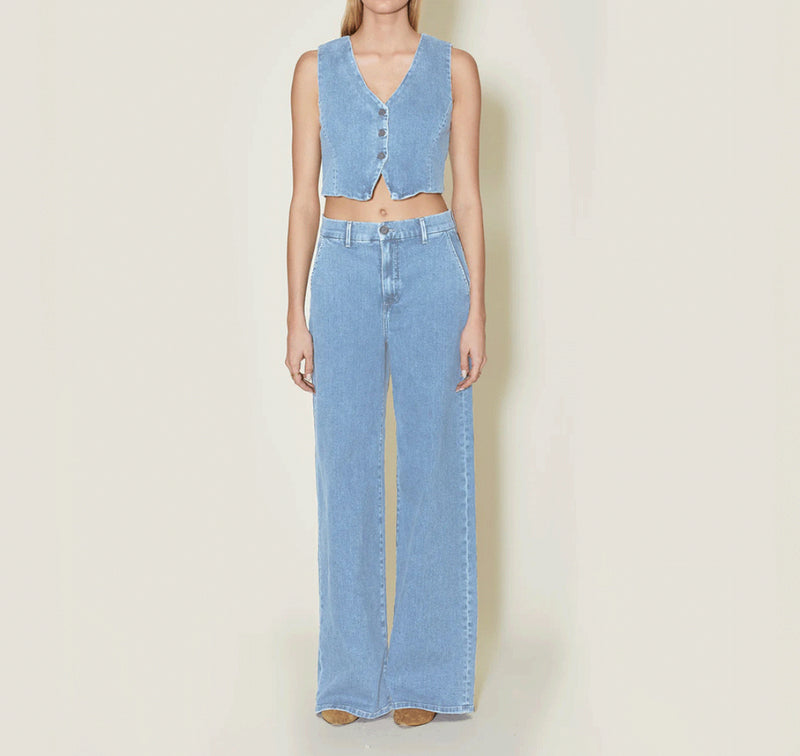 LE JEAN Ella Waistcoat Vest - Sweet Summer