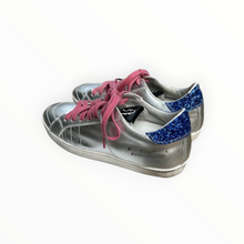Primabase Metallic Sneaker - Silver/Blue/Pink